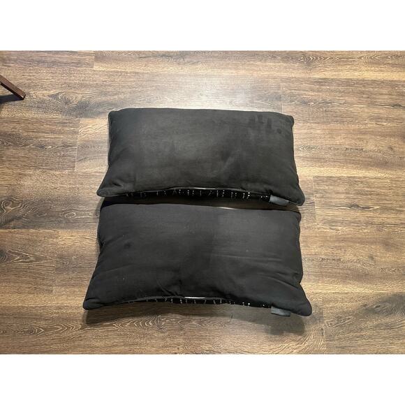 2 Laurel Burch Cat Faces Pillow Tapestry Multi Colored Lumbar Rectangular 23x12 - Picture 5 of 6